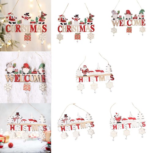 Wooden christmas hanging - christmas,