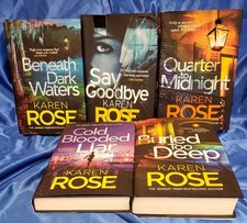 Karen Rose 5 x Hardbacks books