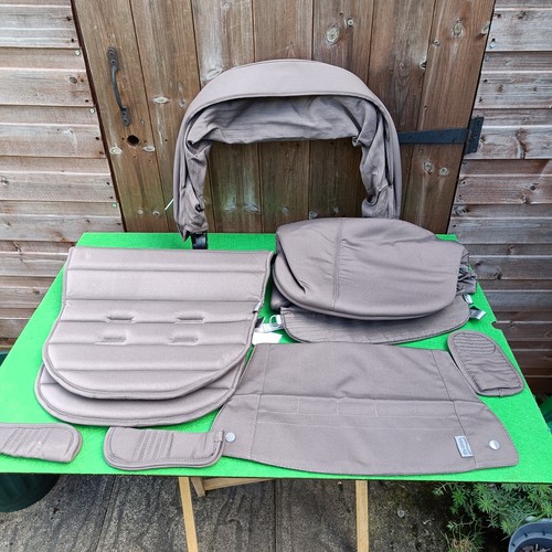 Britax affinity brown - hood, sun