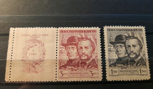 Czechoslovakia stamps 1948 - stamps,