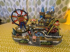 Animated & Musical LED Christmas Fair Ground Theme Park