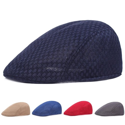 Men flat cap washed - cap,
