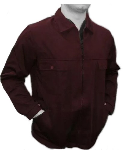 Burgundy jacket heavyweight - burgundy,