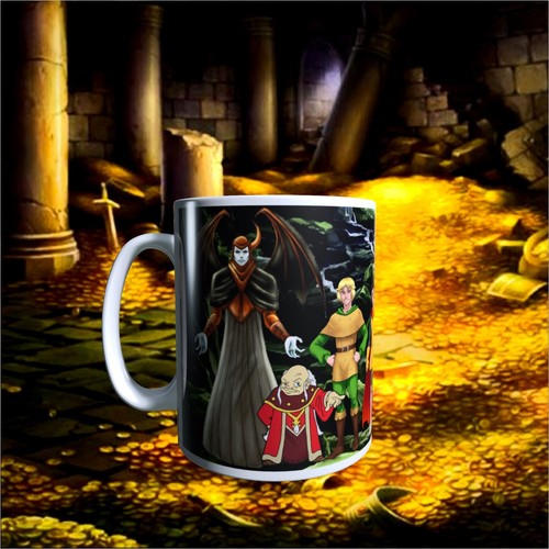 Cartoon 80s dungeons - cartoon,