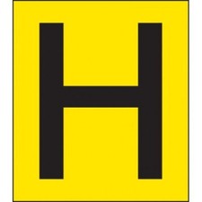 Fire Hydrant sign Water H