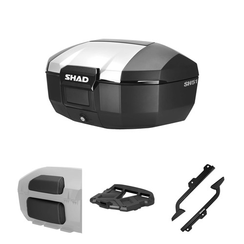 Shad sh51 aluminum - aluminum, case