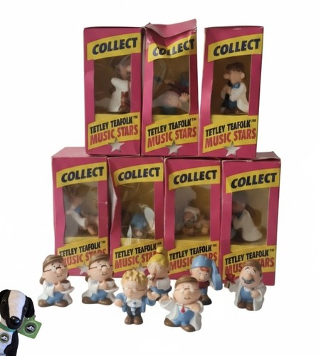 Vintage tetley tea folk - vintage,