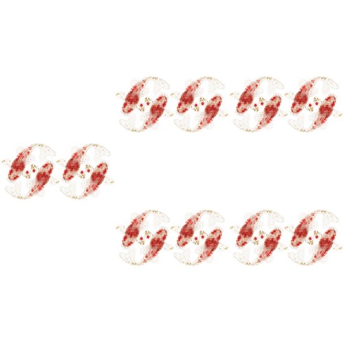 20pcs compact red crystal fish - 20pcs,