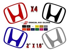 (4) Logo Sticker Wheel Center