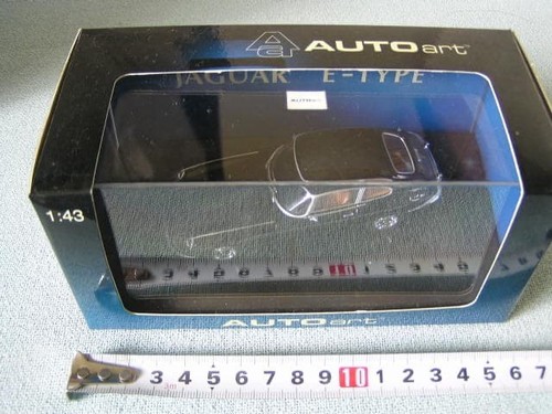 Autoart jaguar type - e, black
