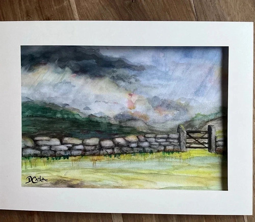 Original watercolour art - watercolour,