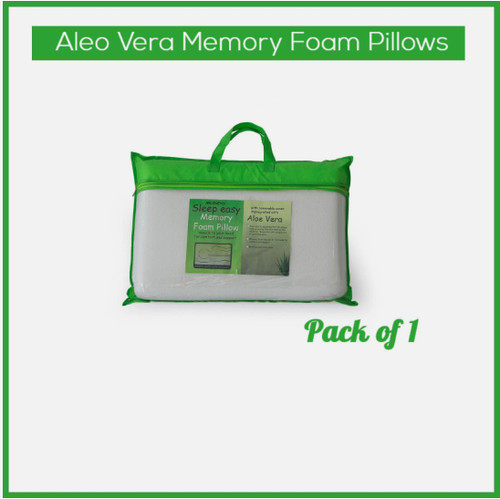 Aloe vera pillows - aloe, foam