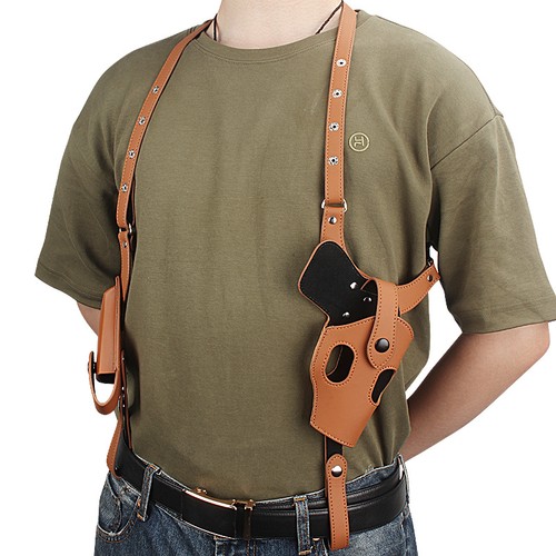 Genuine leather shoulder - leather,