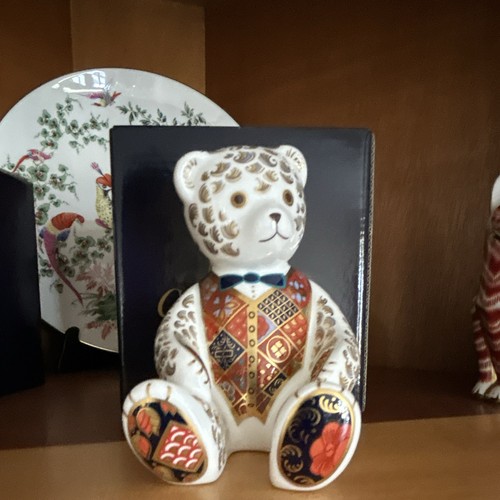 Royal crown derby teddy - , bear