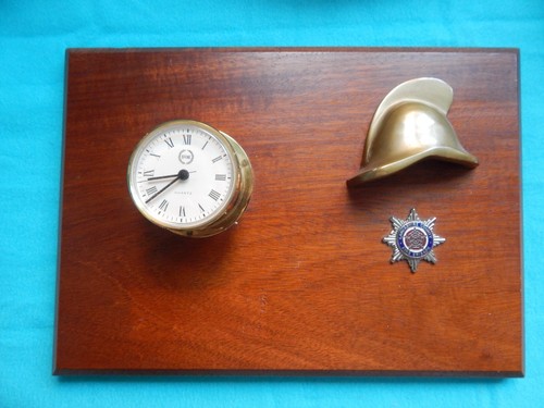 Lancashire fire brigade plaque - lancashire,