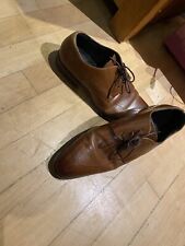 size 10 m stacy adams brown shoes used once 