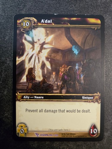 Wow tcg dal - a'dal, single