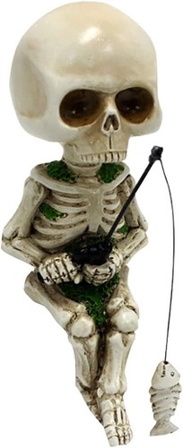 Garden skeletons statue - skeletons, dwarf