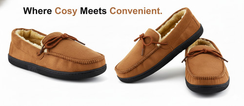 Mens boys warm lined - boys, suede