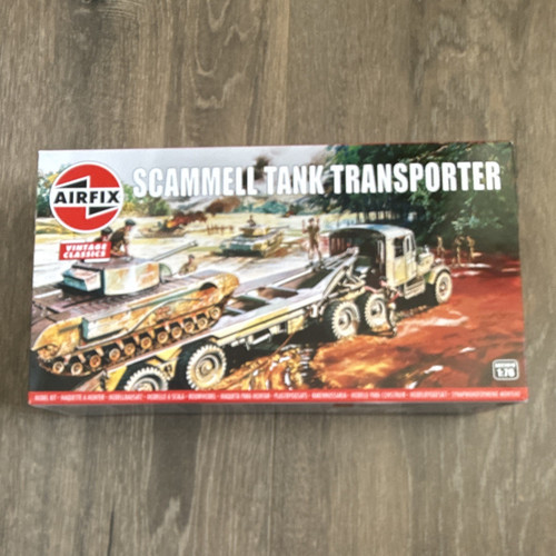 Airfix scammell tank - 1:76,
