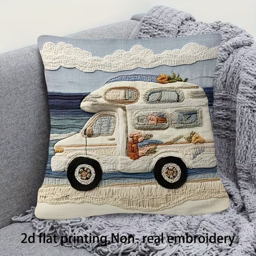 Happy campers retro camper - happy,