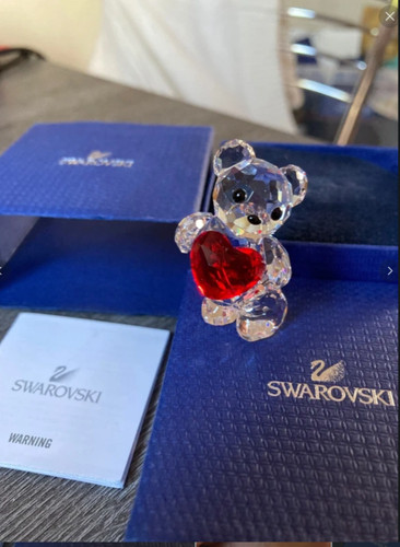 Swarovski kris bear figurine - kris,