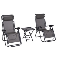 Outsunny 3PC Zero Gravity