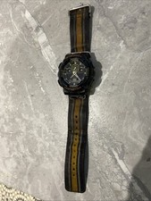 Casio Men's Quartz Watch G-shock GA-100MC-1A4ER with Textile Strap