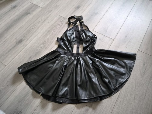 Ann summers black wet look - summers,