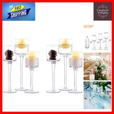 Elegant Glass Tea Light Candle