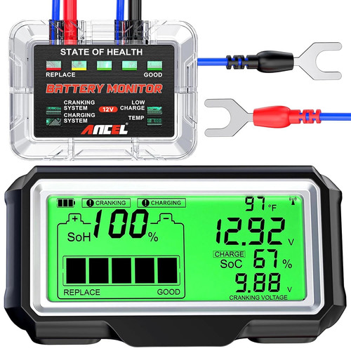 Battery tester load monitor - battery,