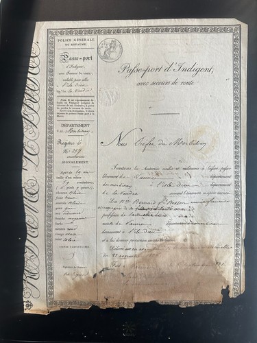 Db23 passport bernard - db23-passport-m.f.bernard, le