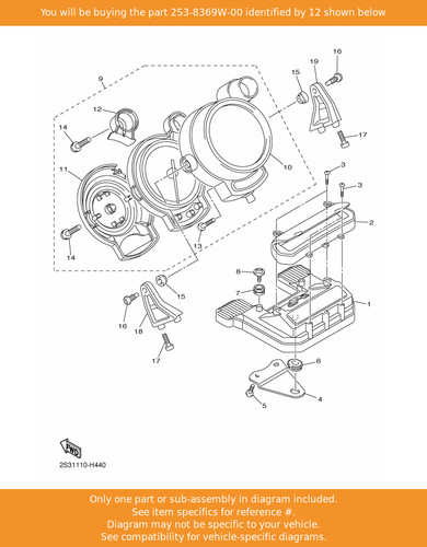 Yamaha cover 2s3 - cover,, oem