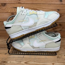 Nike Trainers Mens Size UK 8 Dunk Low Scrap Sea Glass Skater Shoes SB