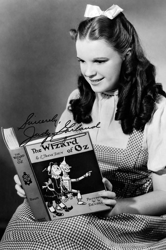 Judy garland signed - judy,