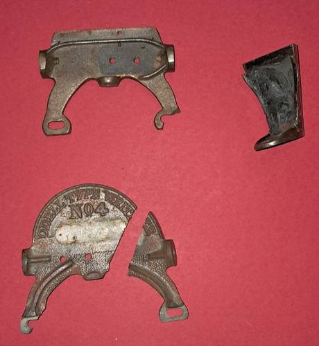Odell typewriter cast metal - odell,