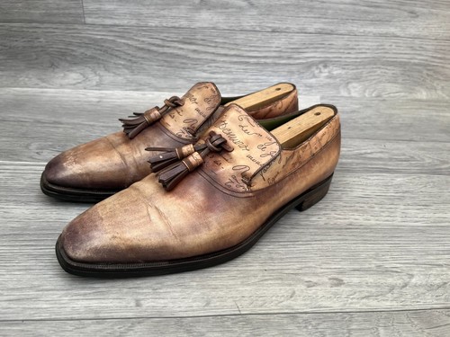 Berluti scritto patina - , leather