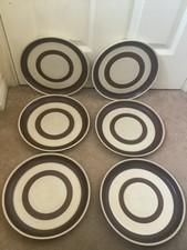 RARE Vintage Set Of 6 Denby