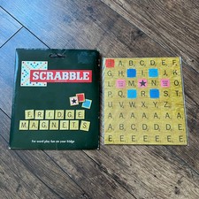Scrabble Fridge Magnets Set