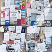 Huge Vintage Ephemera Job Lot