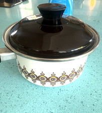 Vintage Enamelware Pot Sauce