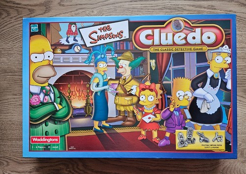 The simpsons cluedo board game - the,