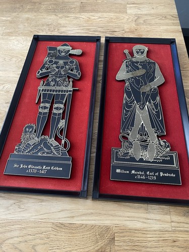 Pair vintage medieval - vintage,