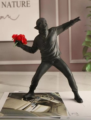 Modern art resin banksy - modern,