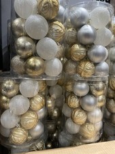 Joblot 200 Christmas Baubles -