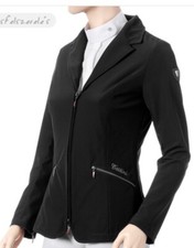 TATTINI SOFTSHELL SHOW JUMPING COMPETITION JACKET - Maids Size UK 2 /IT 34 -Blac