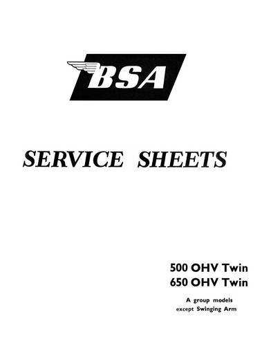 Bsa a10 rigid - bsa,