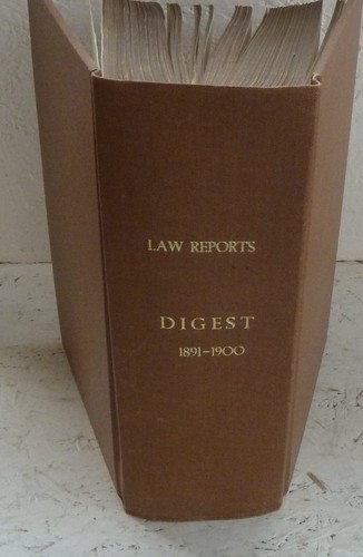Antique book 1901 - book, (rebound)