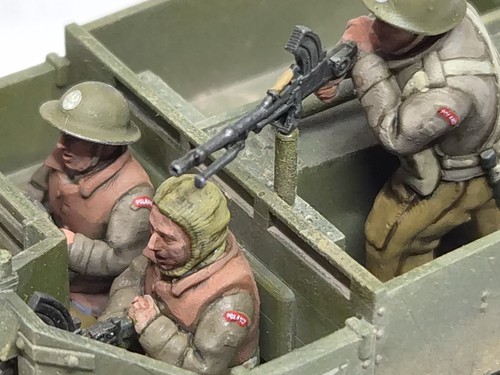 Painted printed 28mm polish - painted,