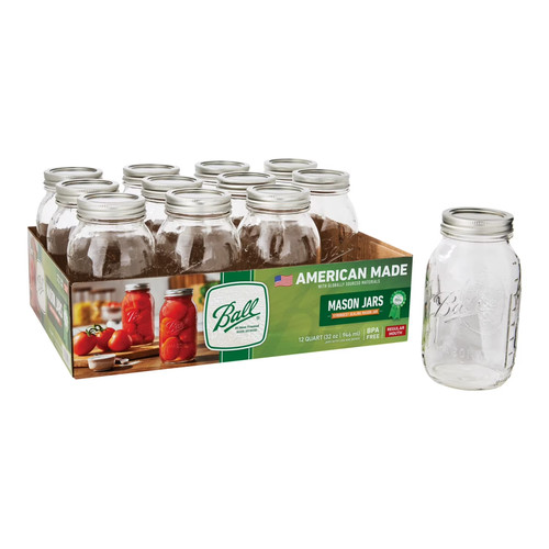 Ball mason jars regular - 32, oz